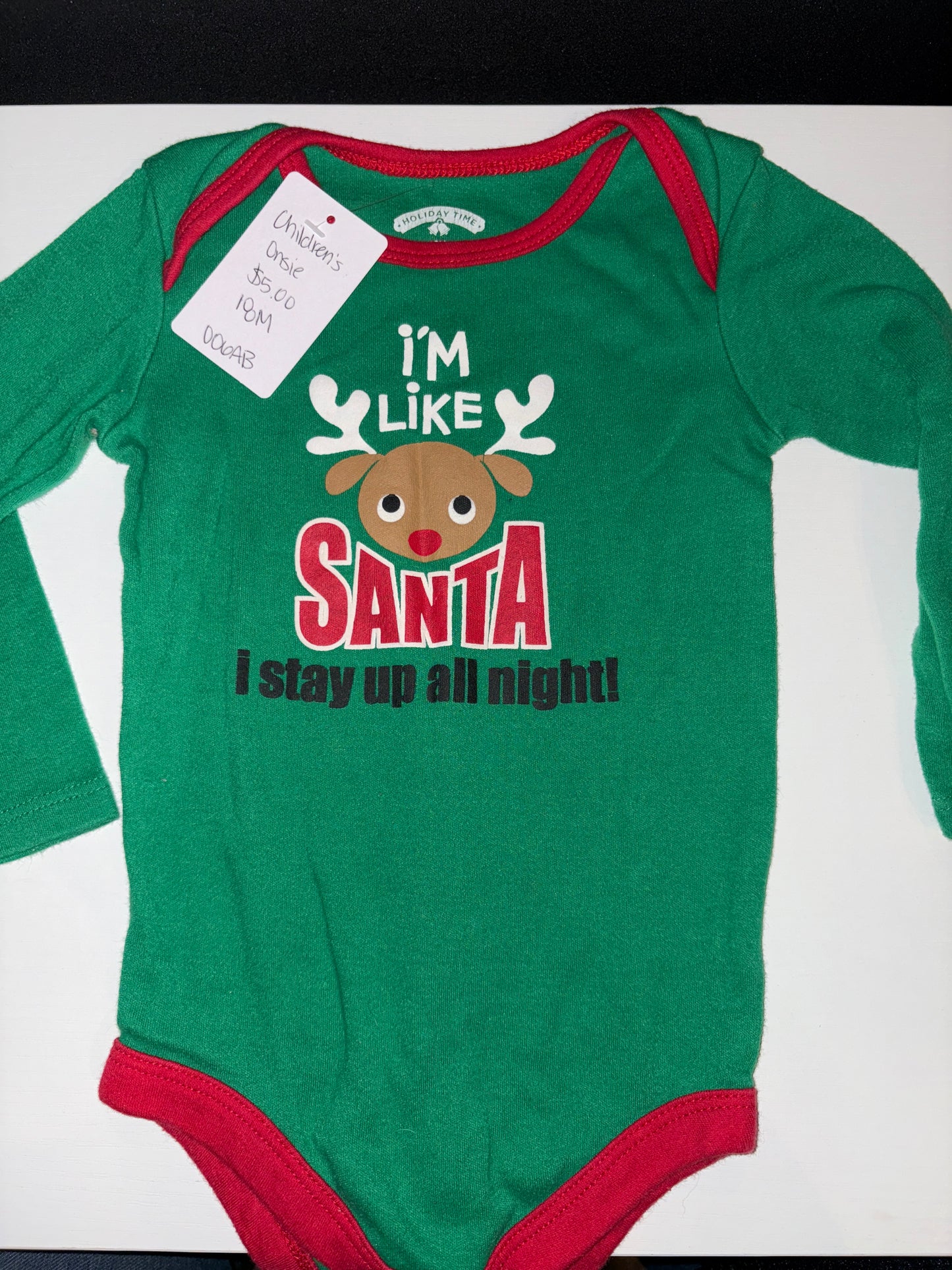 18M I’m Like Santa Onesie
