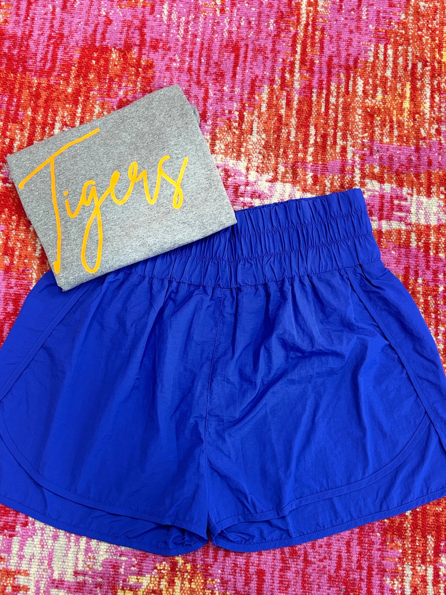 Zenana Track Shorts Plus Size
