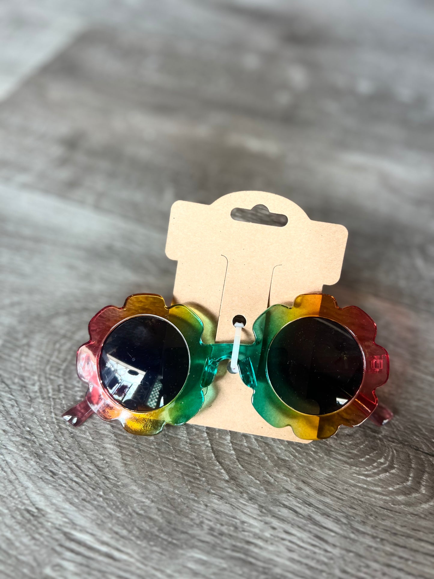 Groovy Flowered Sunglasses