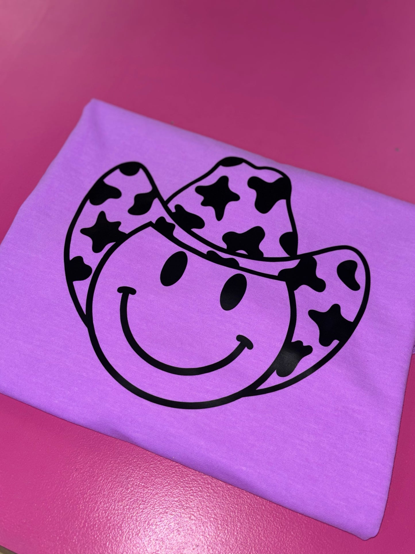 Cowboy Smiley CC Tee