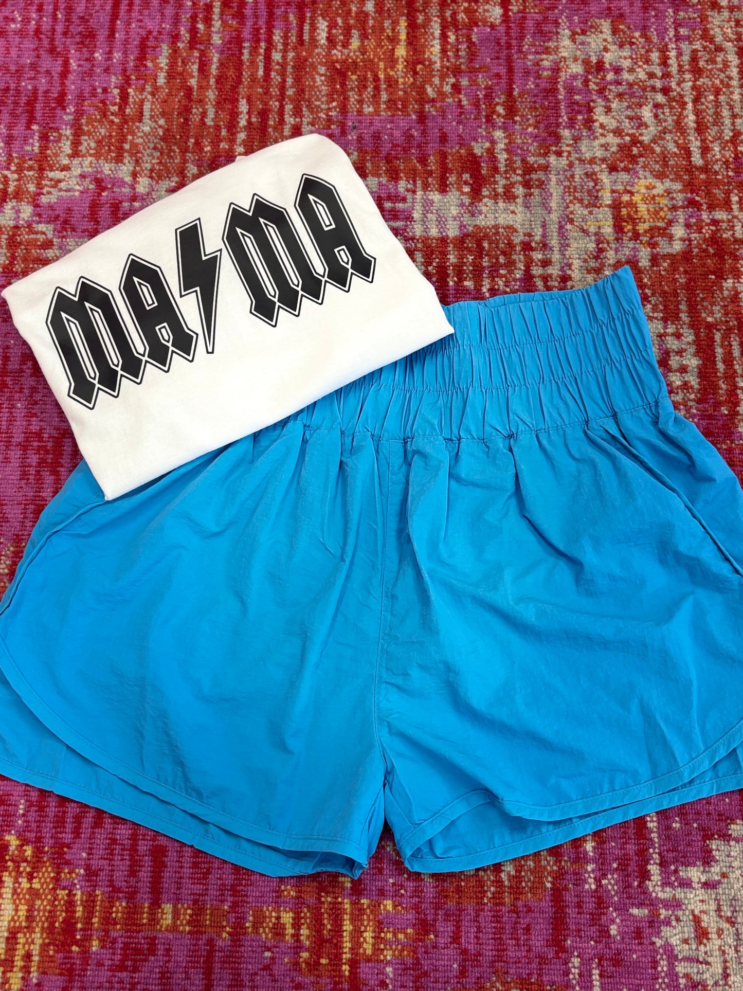 Zenana Track Shorts Plus Size