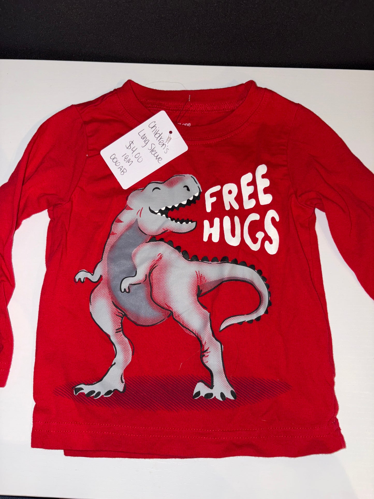 18M Free Hugs Shirt