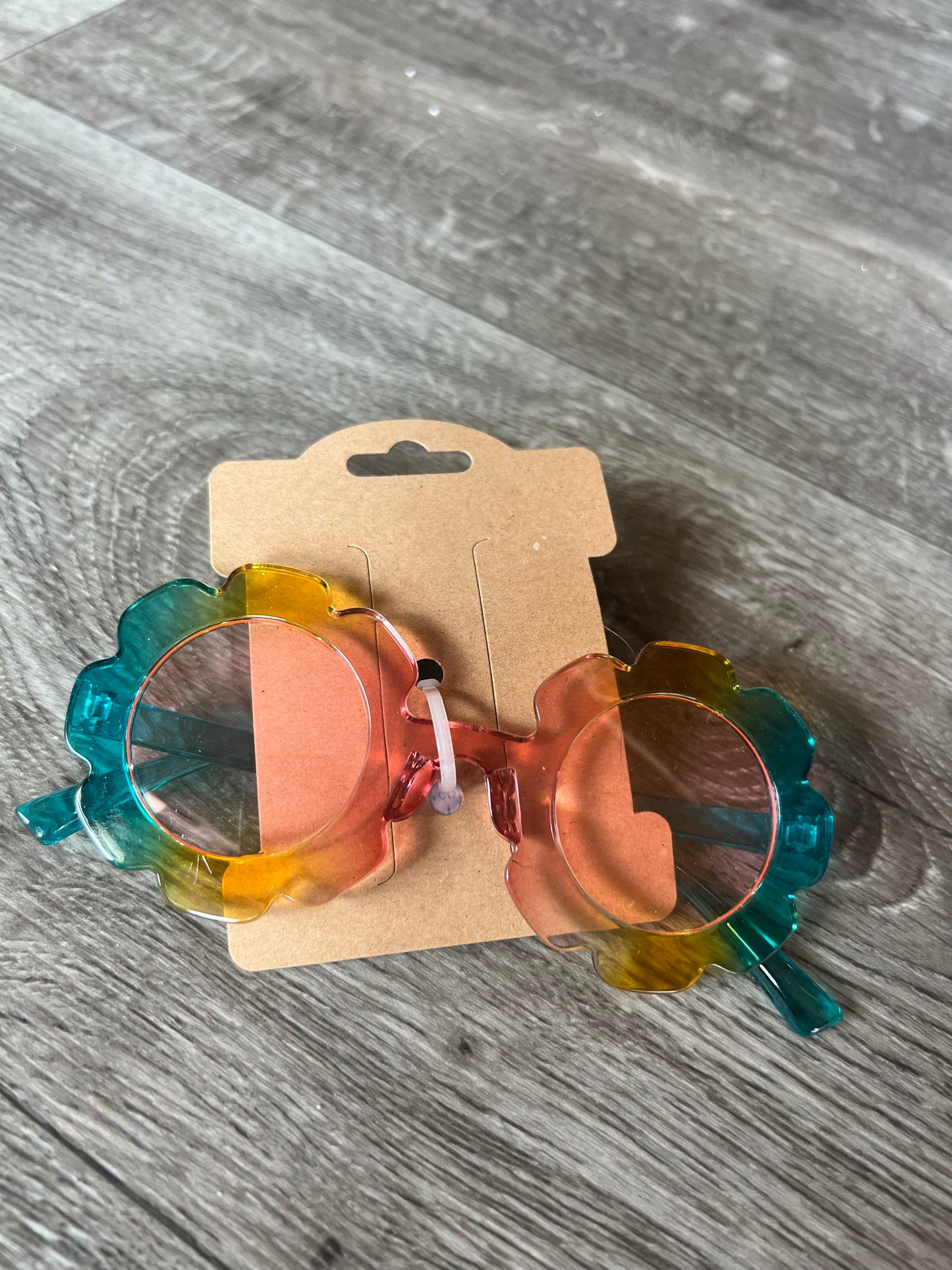 Groovy Flowered Sunglasses