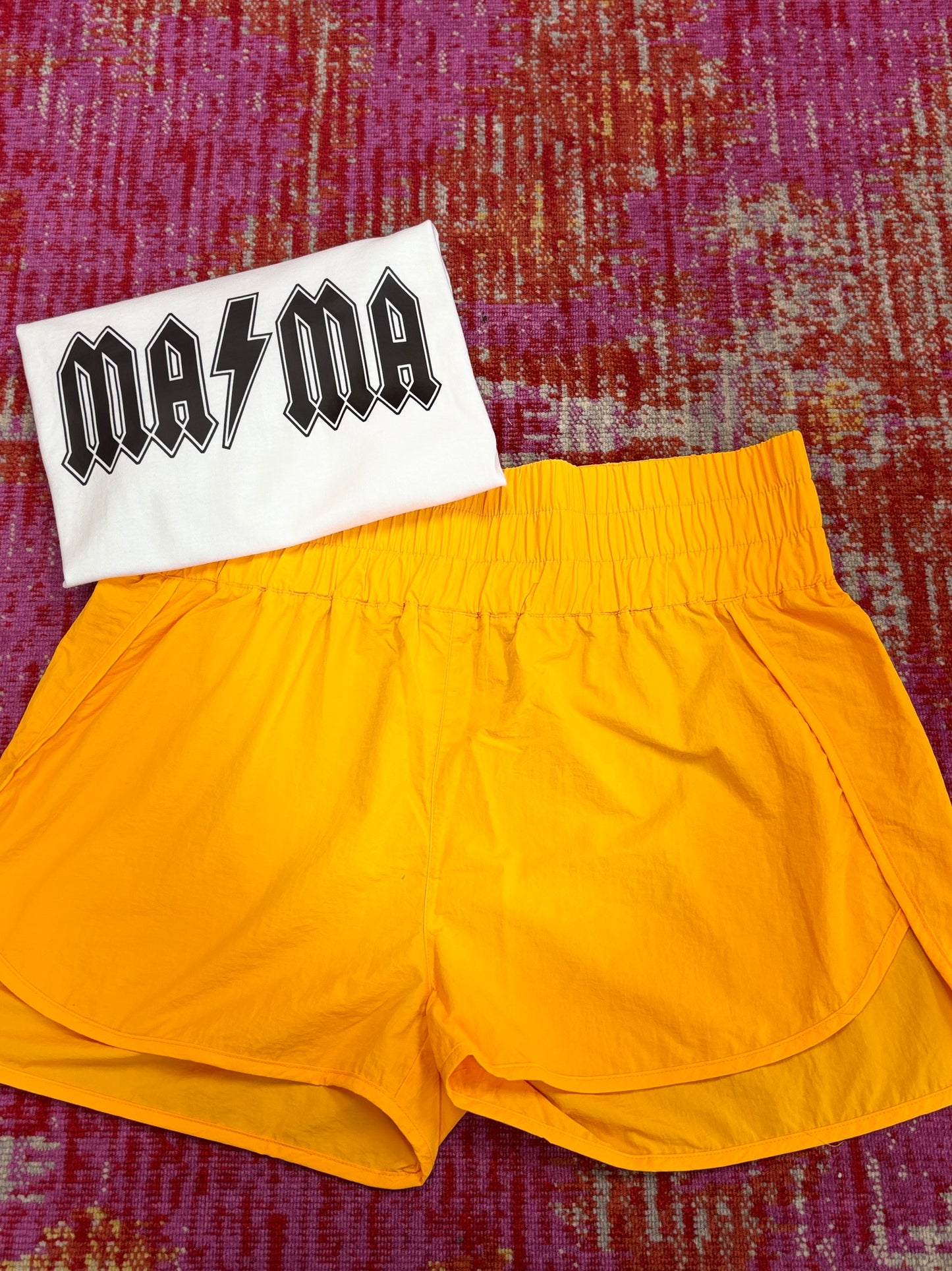 Zenana Track Shorts Plus Size