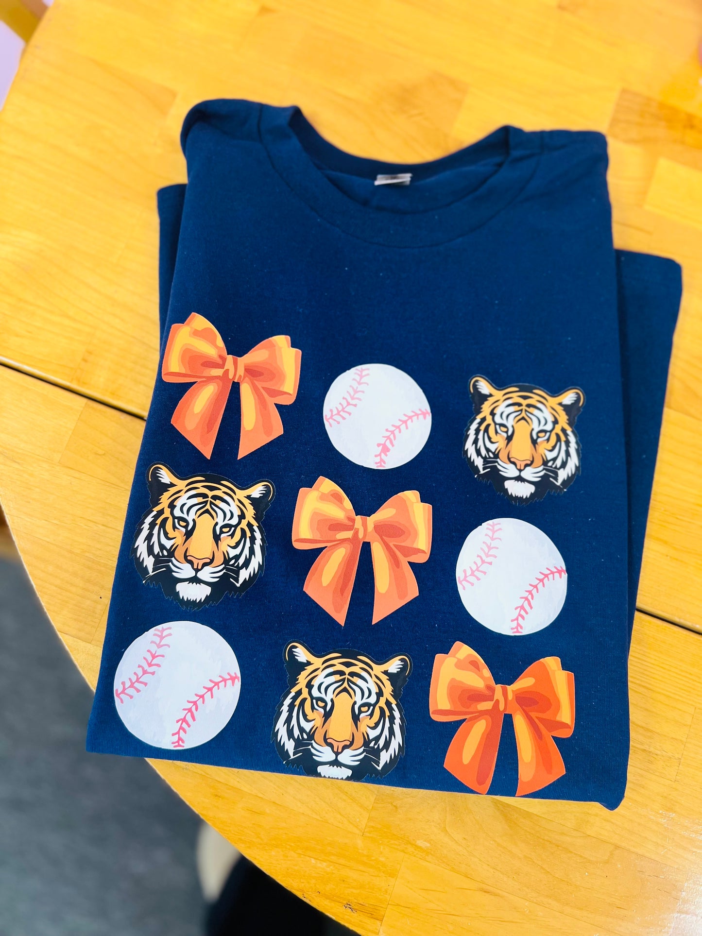 Tiger Baseball Tee