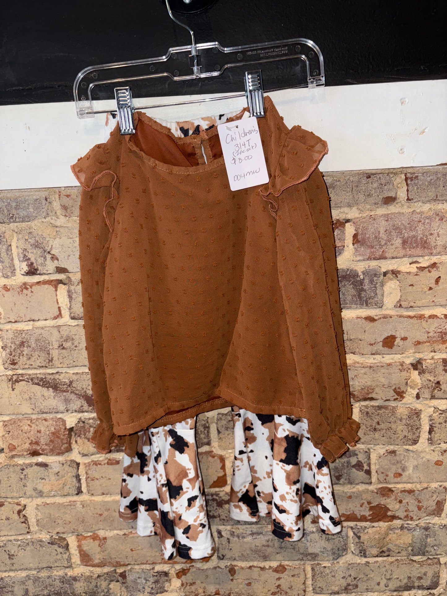 Girl’s 2 Piece Set 3/4T