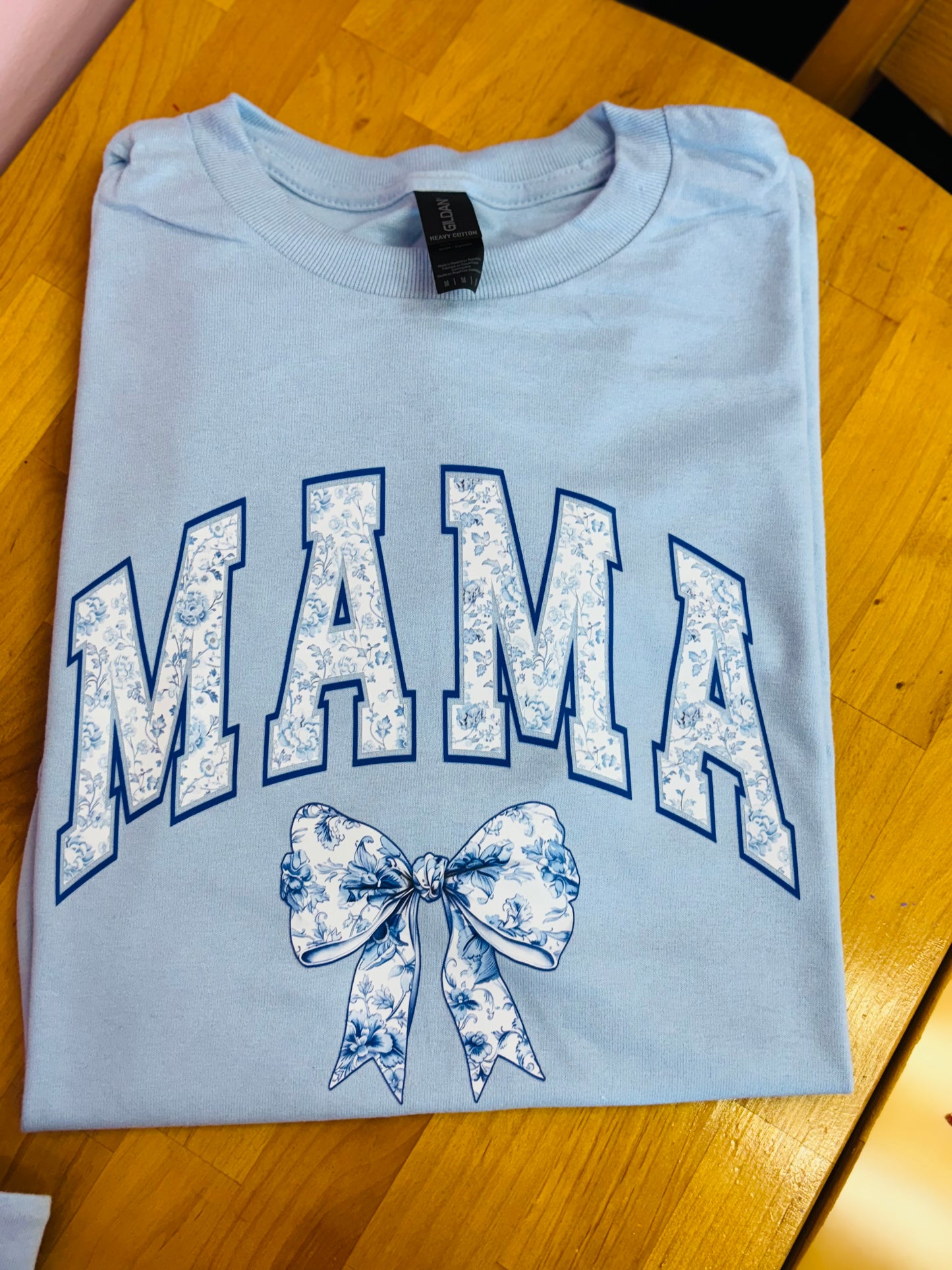 Blue Mama Floral Tee