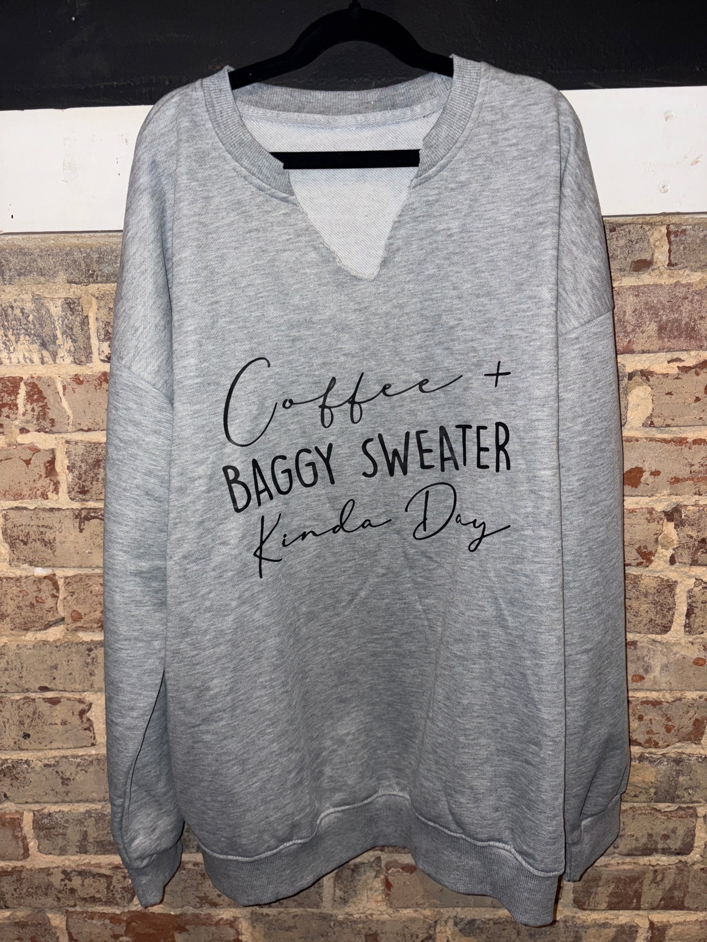 Women’s Baggy Sweatshirt Large
