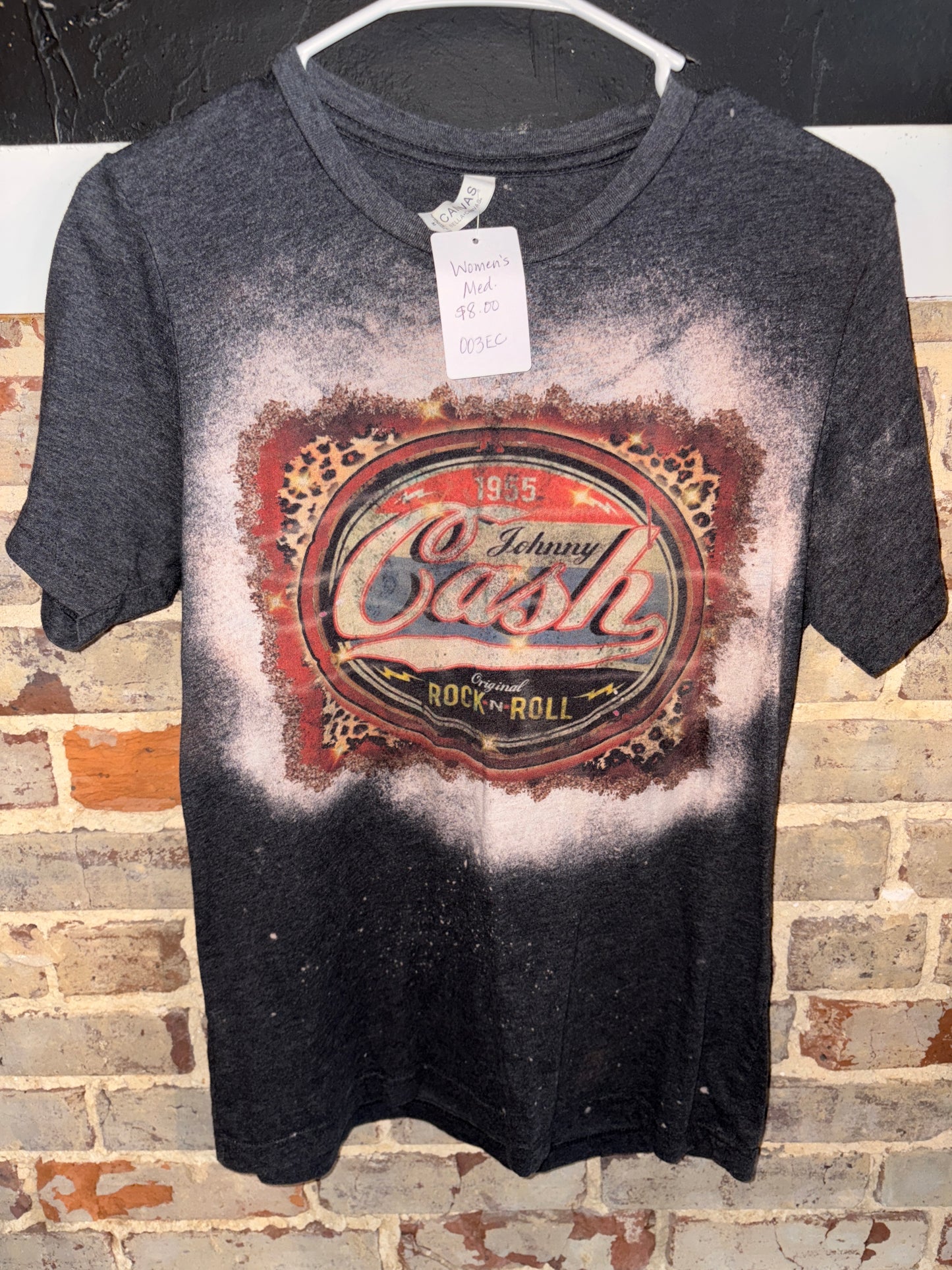 Unisex Johnny Cash Medium Tee