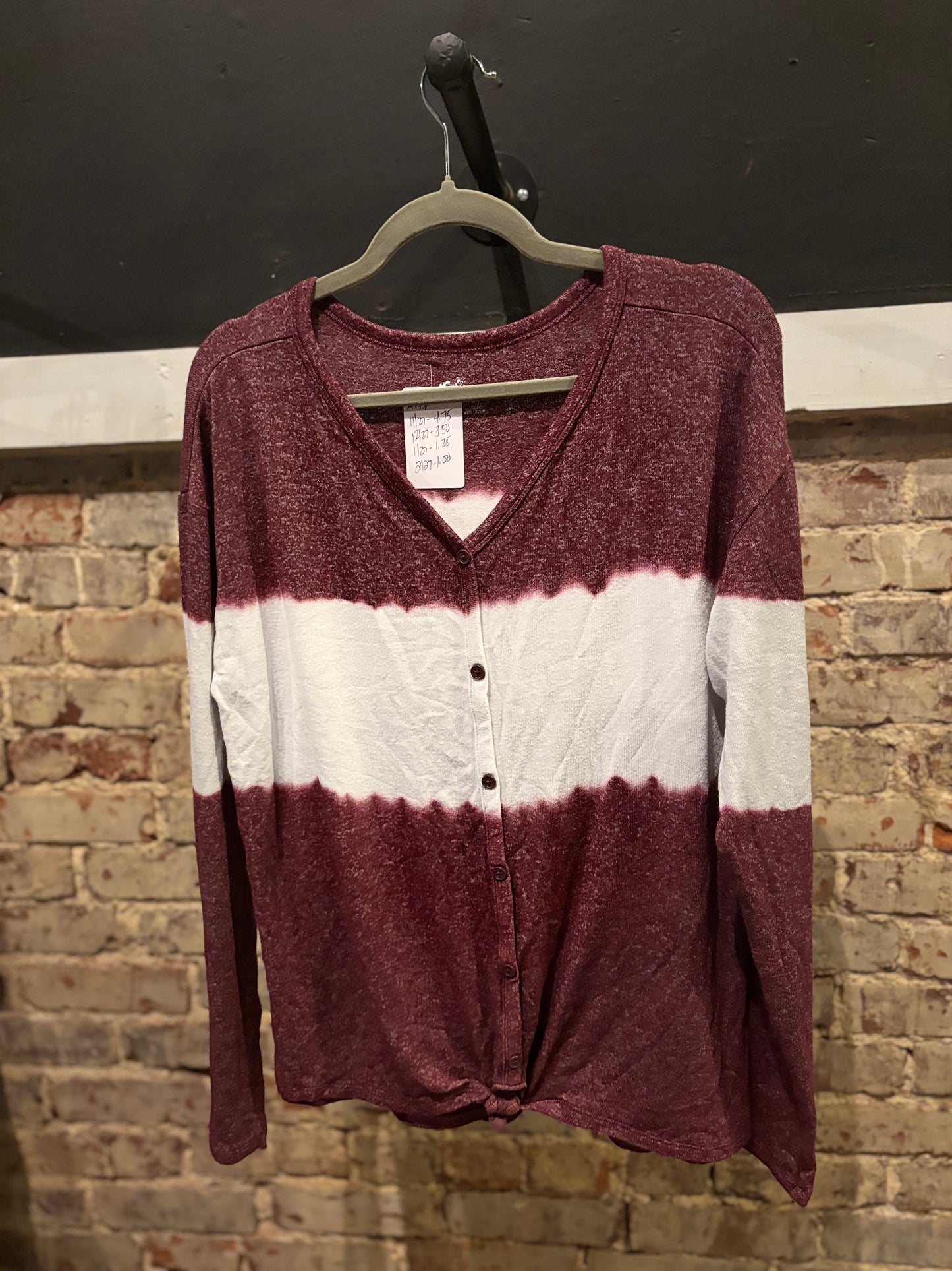 Long Sleeve Button Up Sweater