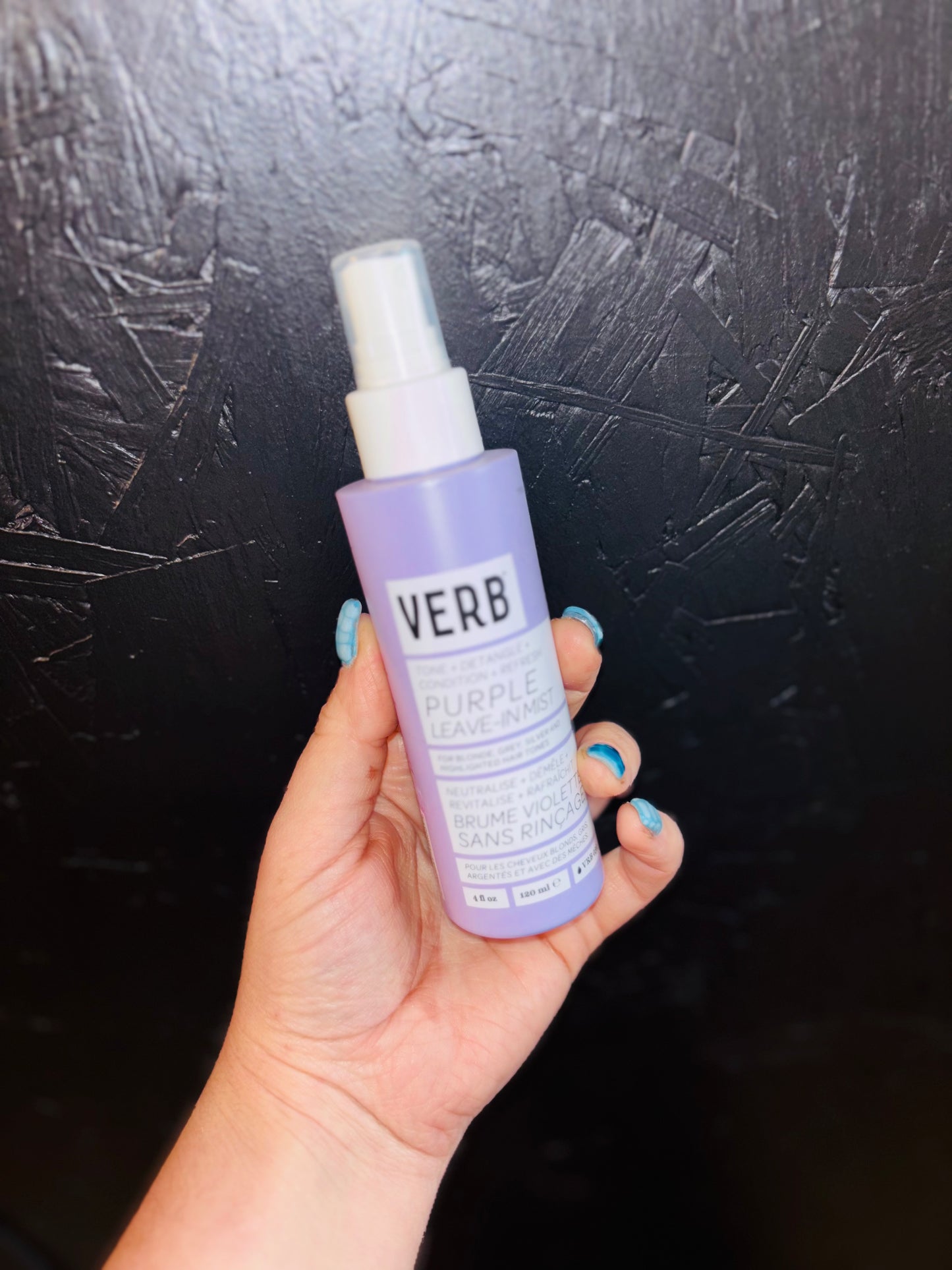 Verb Purple Leave in