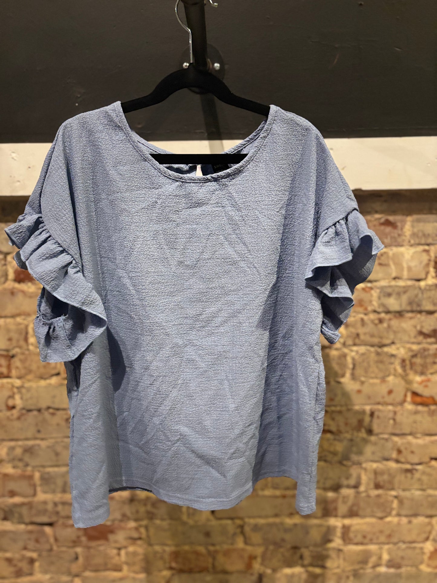 Women’s Shein Flutter Sleeve Top