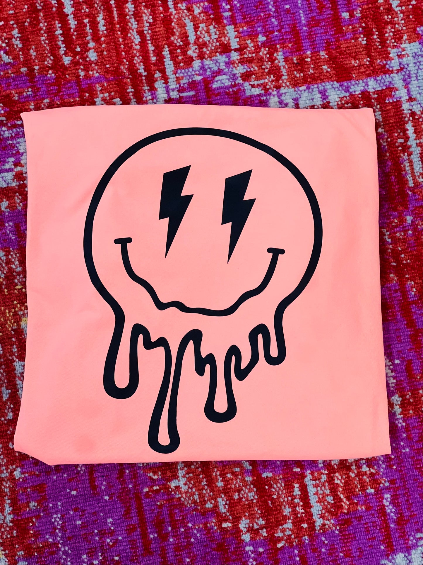 Smiley Face Comfort Color Tee