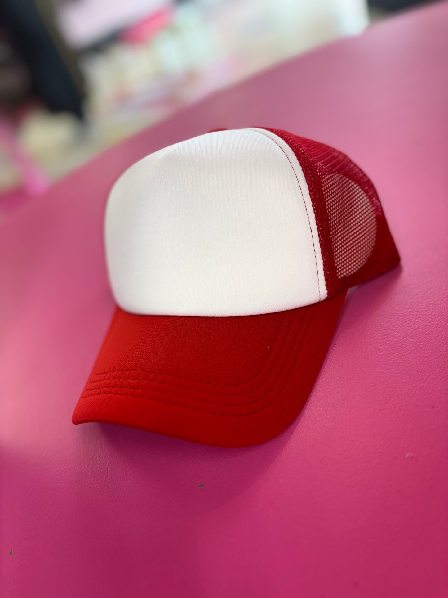 Red Trucker Hat