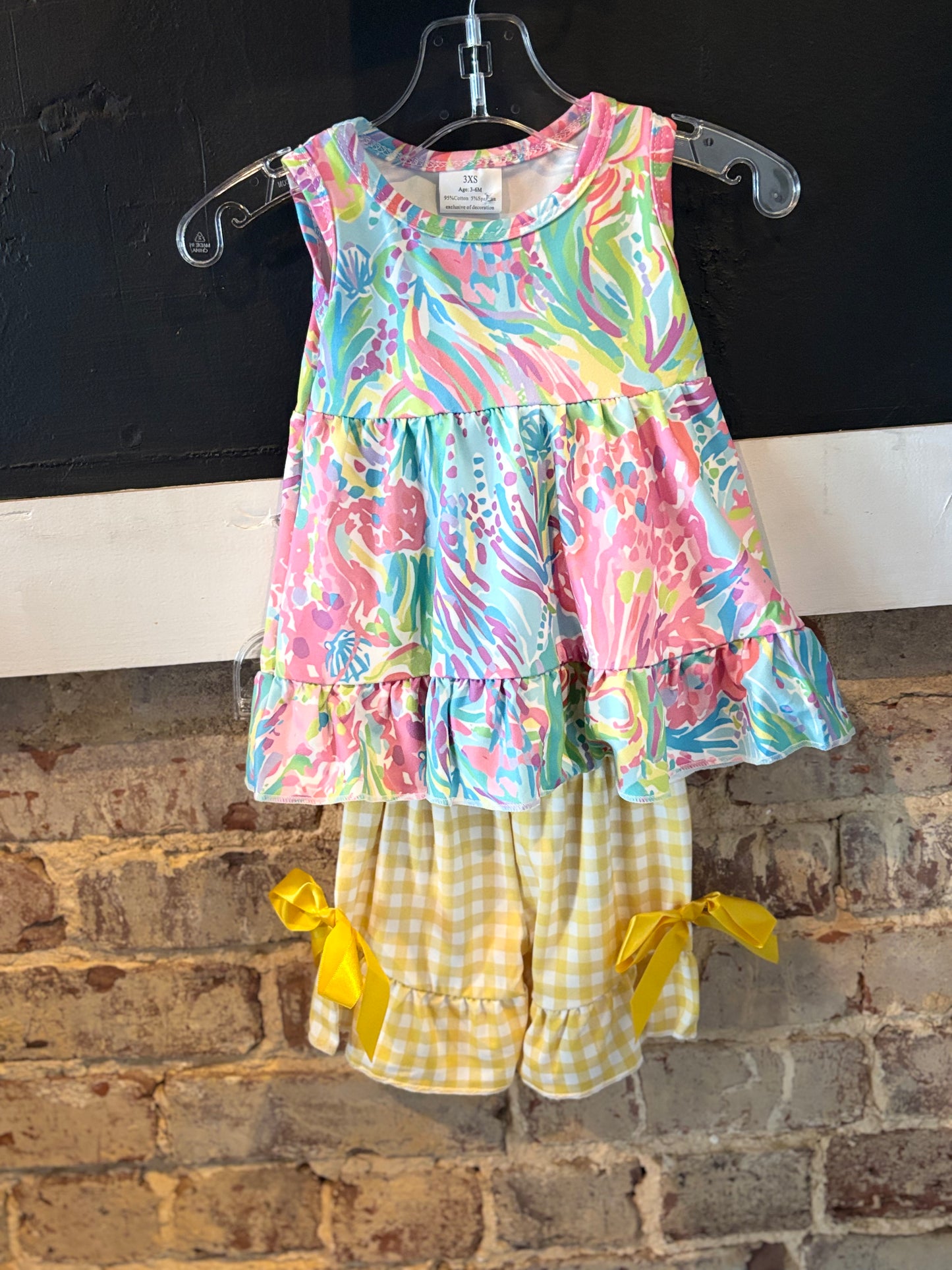 Watercolor Plaid Set