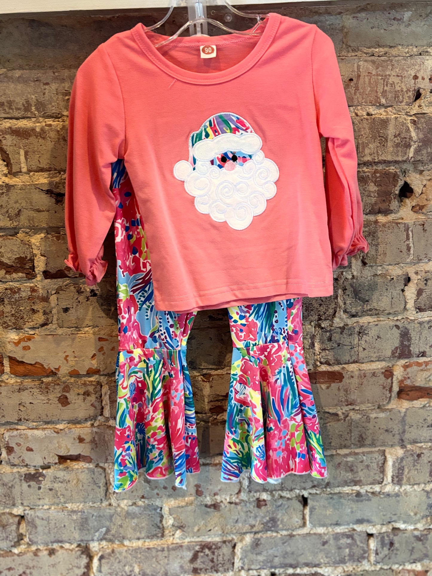 Santa Floral Set