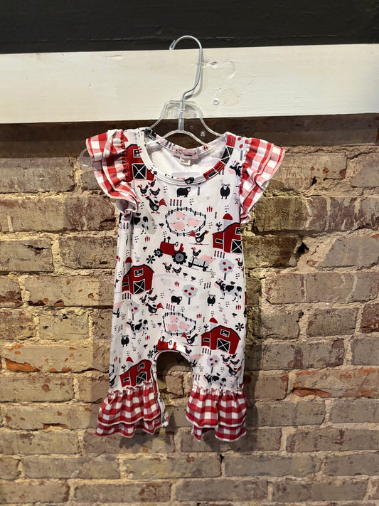 Farmyard Cutie Romper
