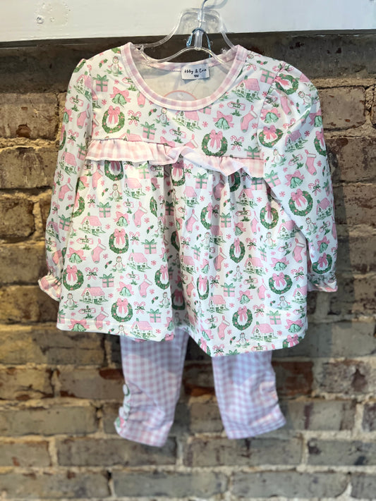 Sugar Plum Pants Set