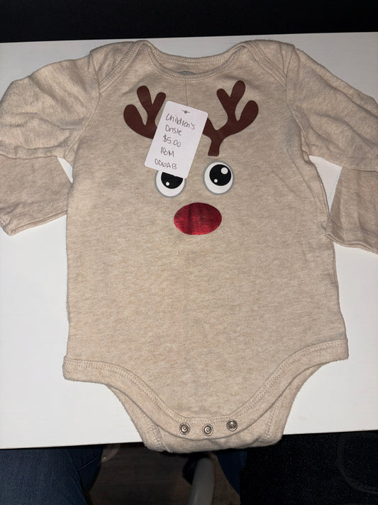18M Reindeer Onesie