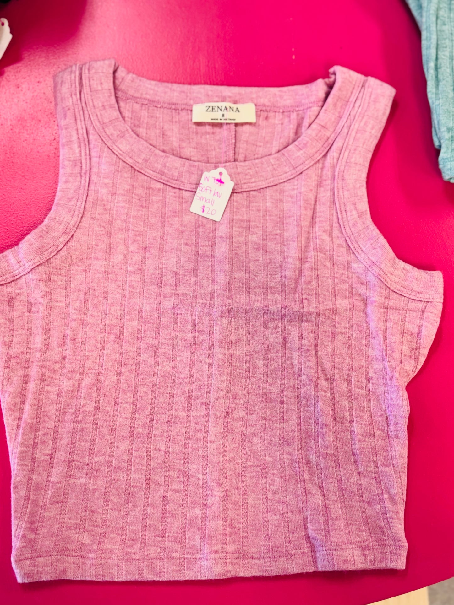 Ribbed Zenana Soft Tank