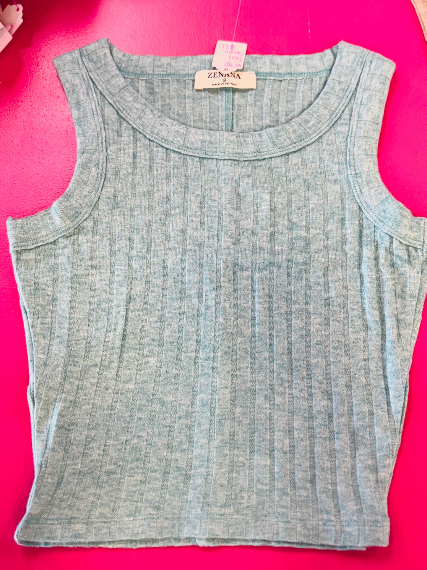 Ribbed Zenana Soft Tank