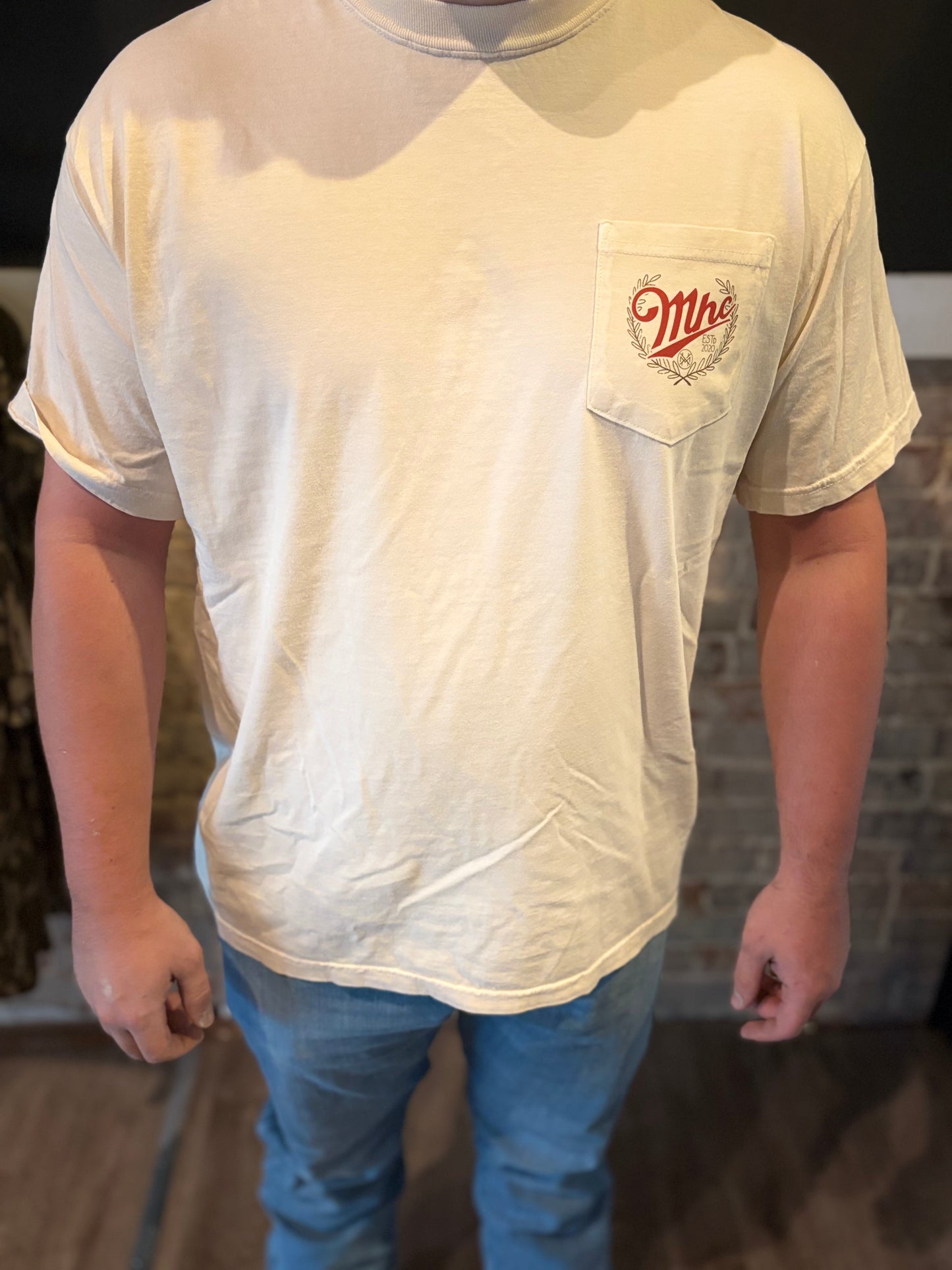 MHC Happy Lite Happy Wife Ivory Tee