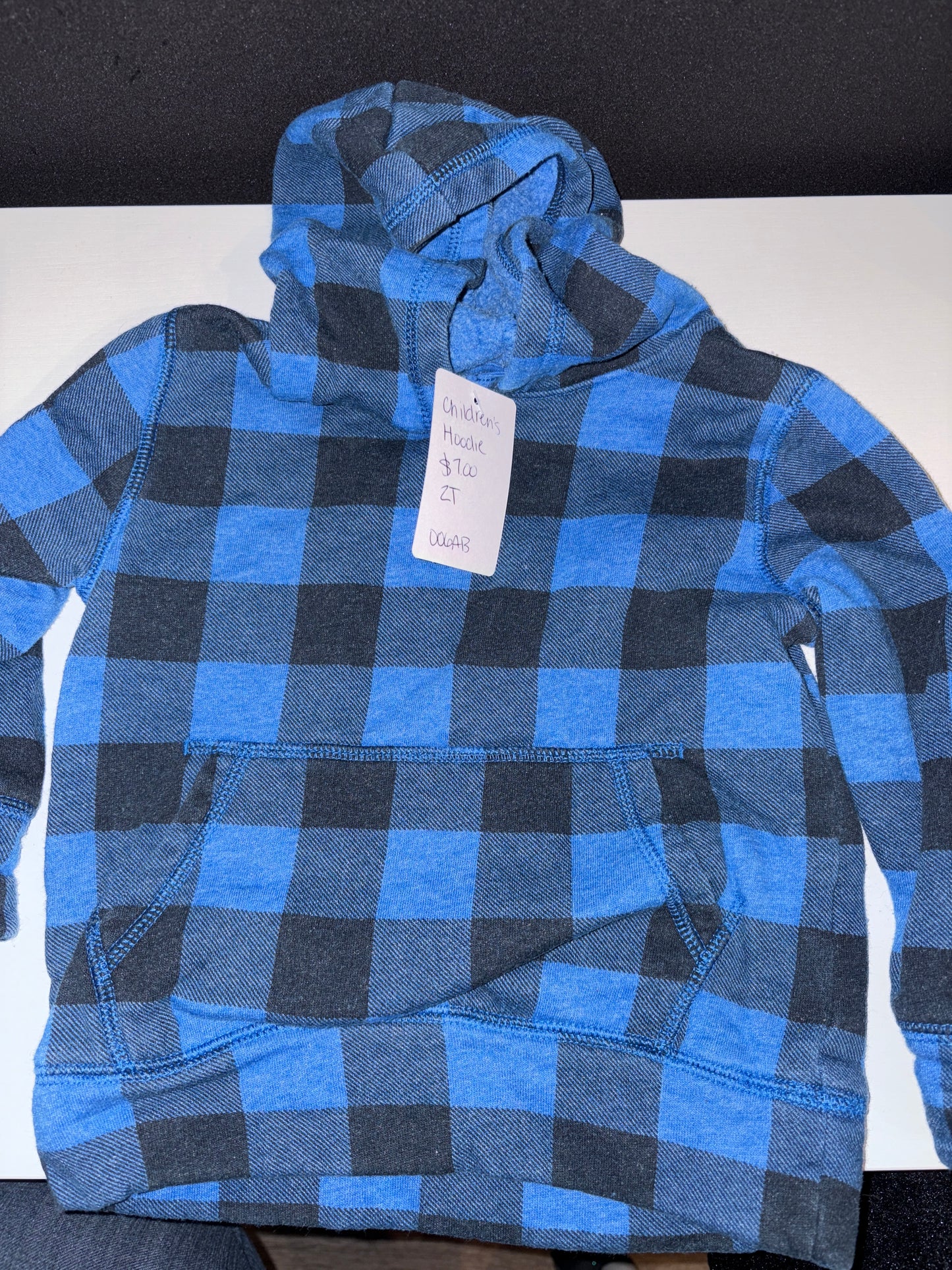 2T Hoodie Flannel Jacket