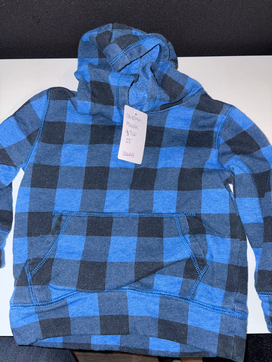 2T Hoodie Flannel Jacket