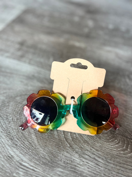 Groovy Flowered Sunglasses