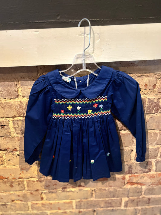 Blue Bell Smock Dress