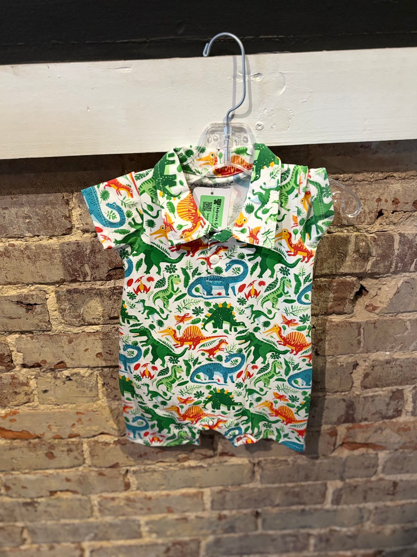 Dino Days Polo Romper