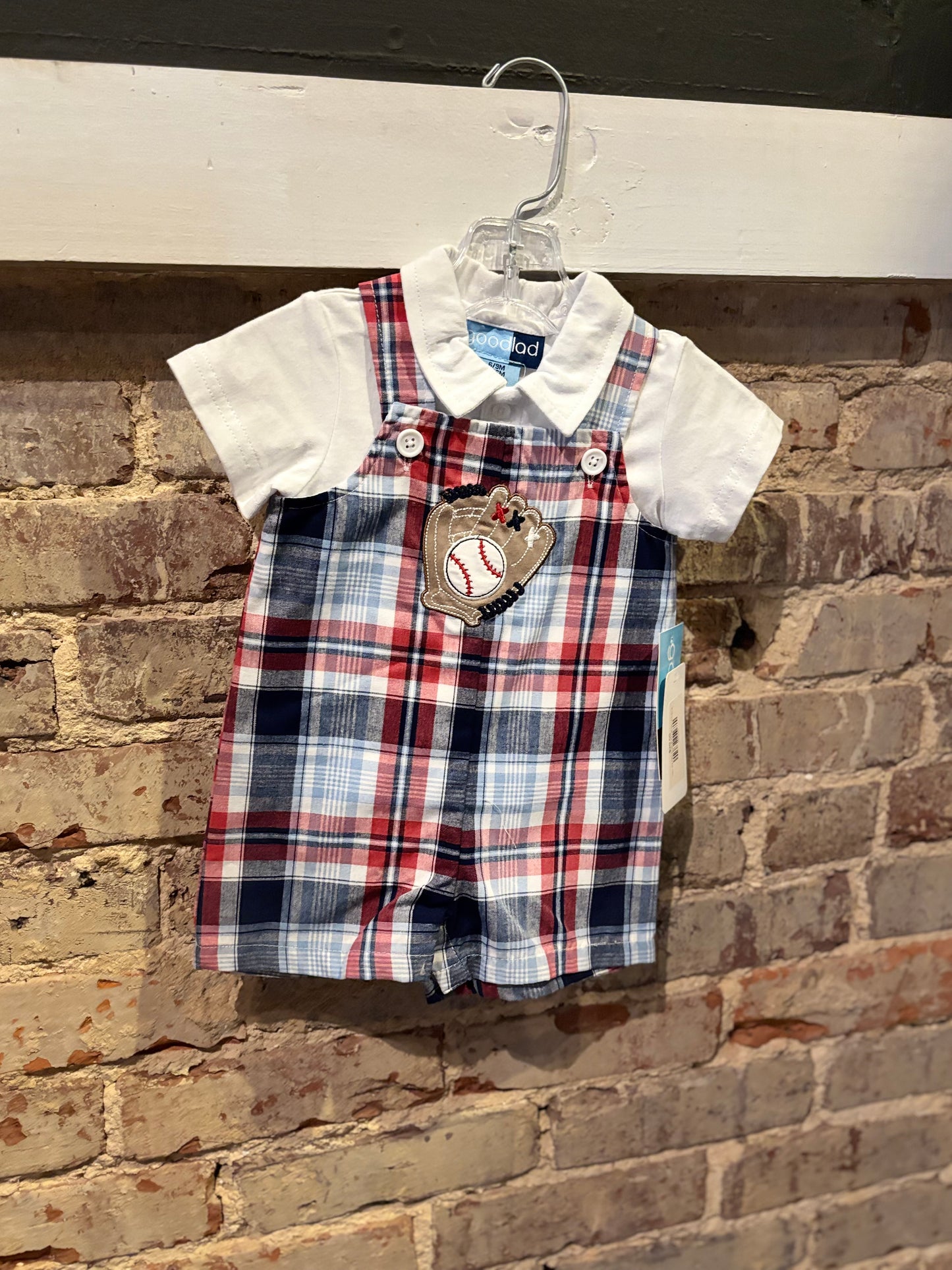 Lil’ Slugger Plaid Set