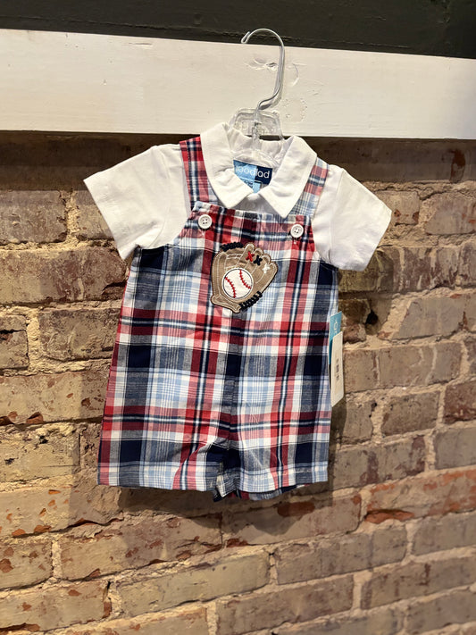 Lil’ Slugger Plaid Set