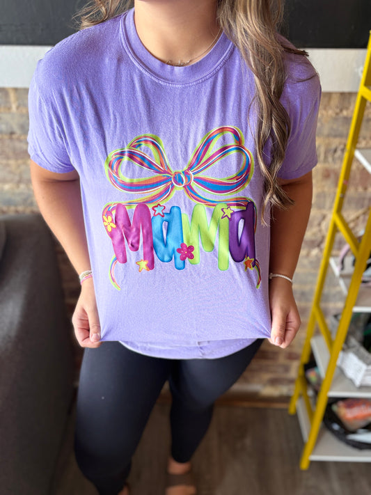 Purple Comfort Color Tee