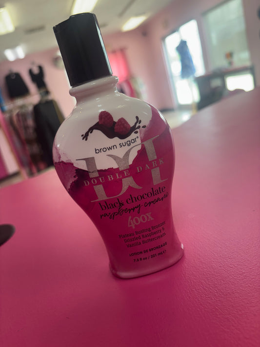 Double Dark Black Chocolate Bronzing Tanning Lotion