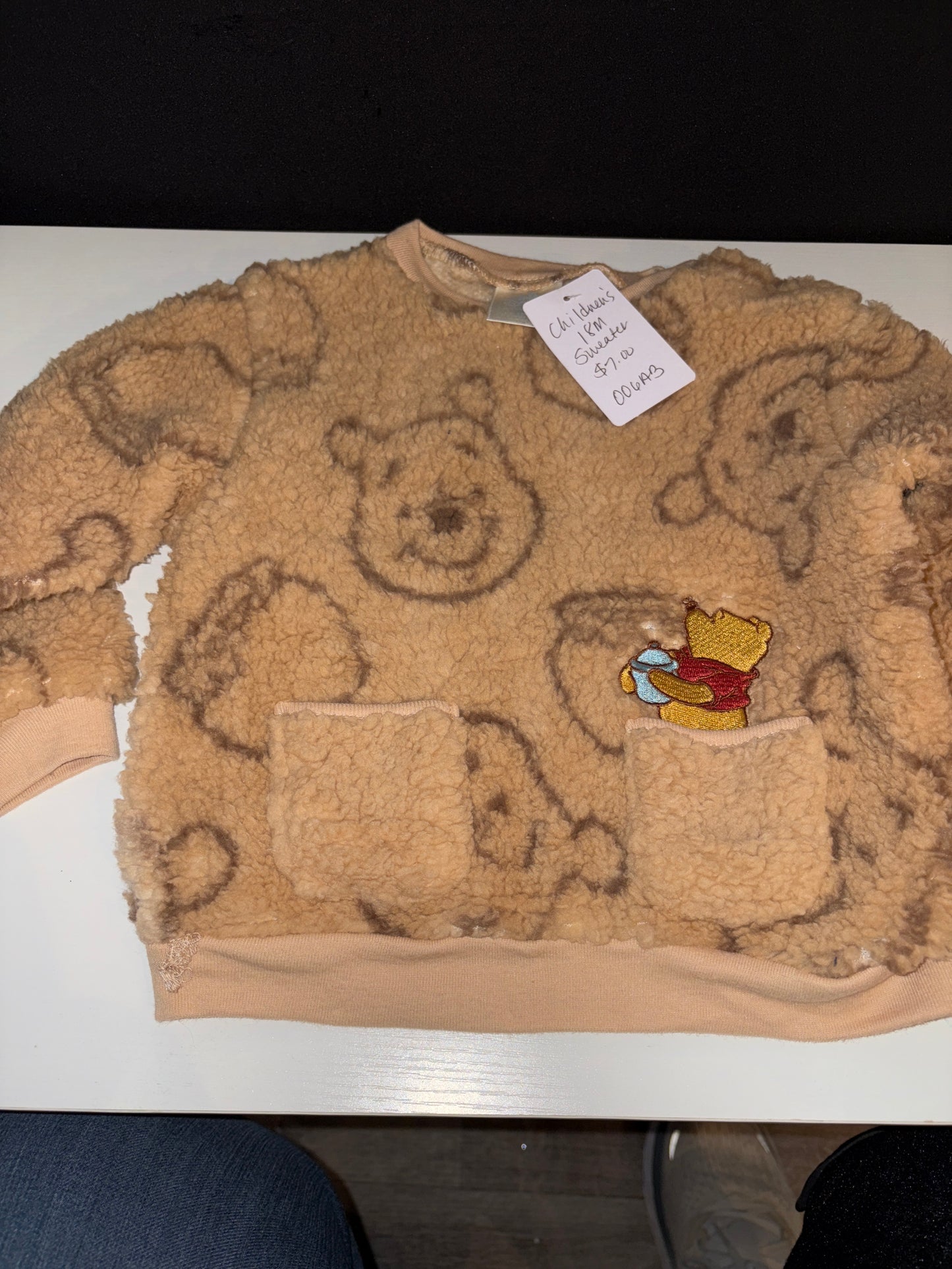 18M Winnie Pooh Sweater
