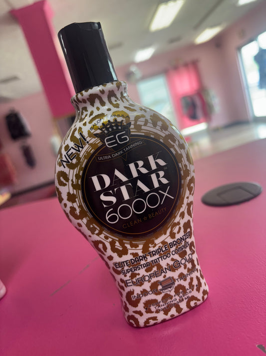 EG Dark Star 6000X Bronzing Tanning Lotion