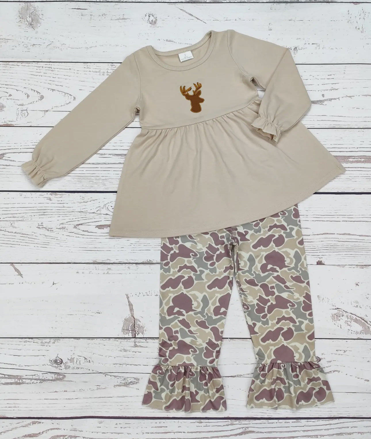 Girl’s Duck Camo Deer Set