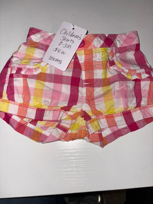 0-3M Children’s Shorts
