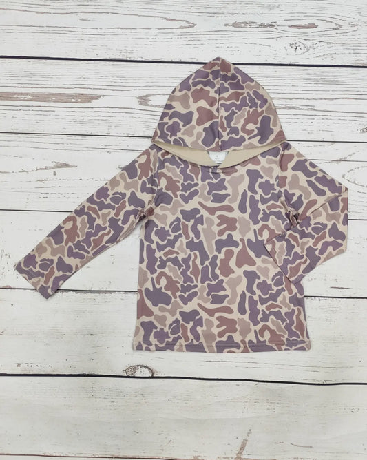 Baby Boy Duck Camo Hoodie