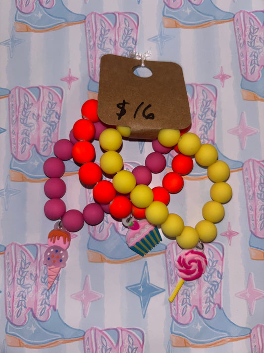 Summer day Charm Bracelets