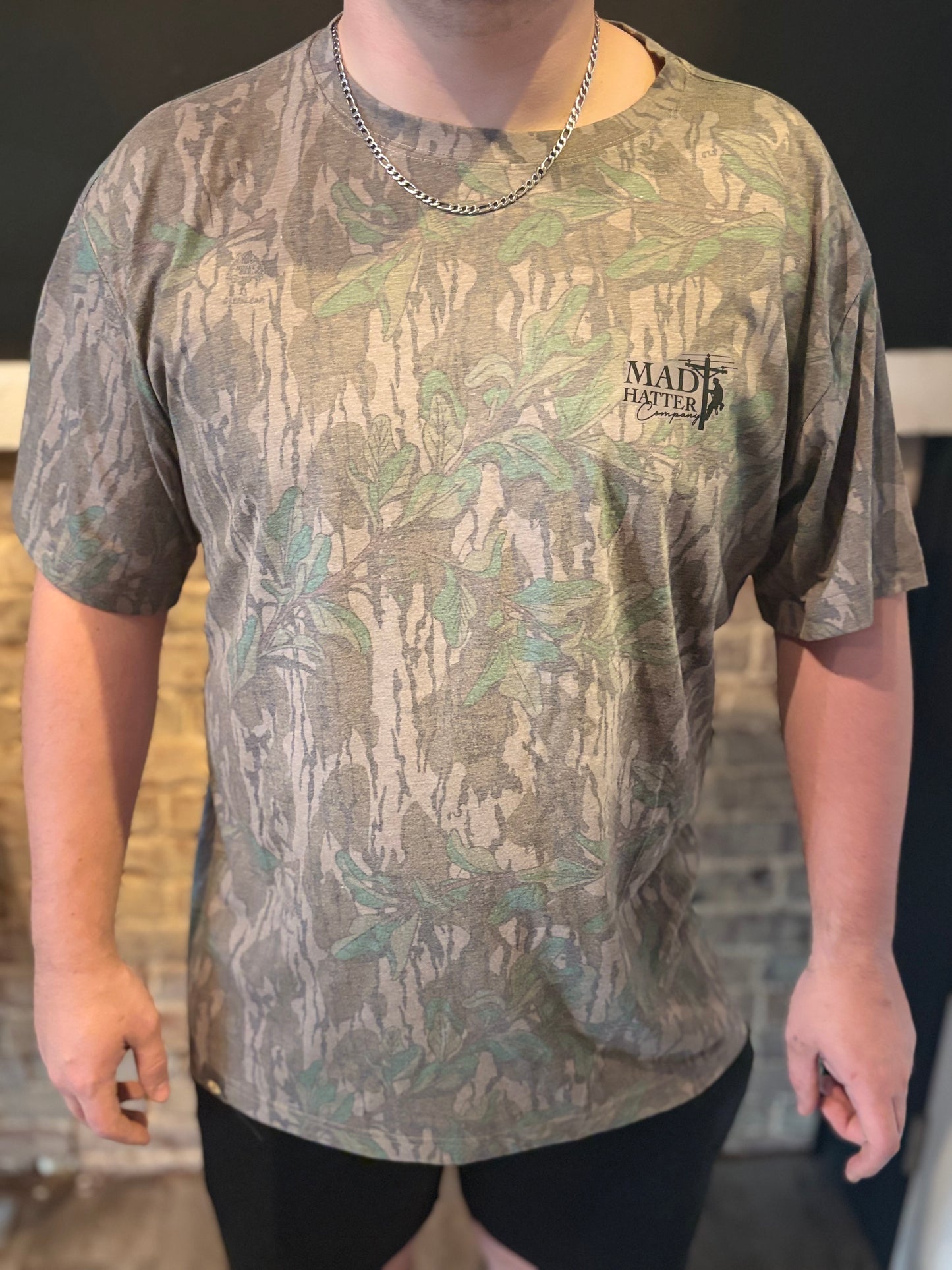 Mad Hatter Bottomland Camo Linemen Tee