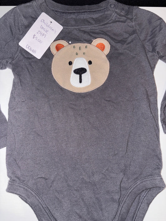 24M Bear Onesie