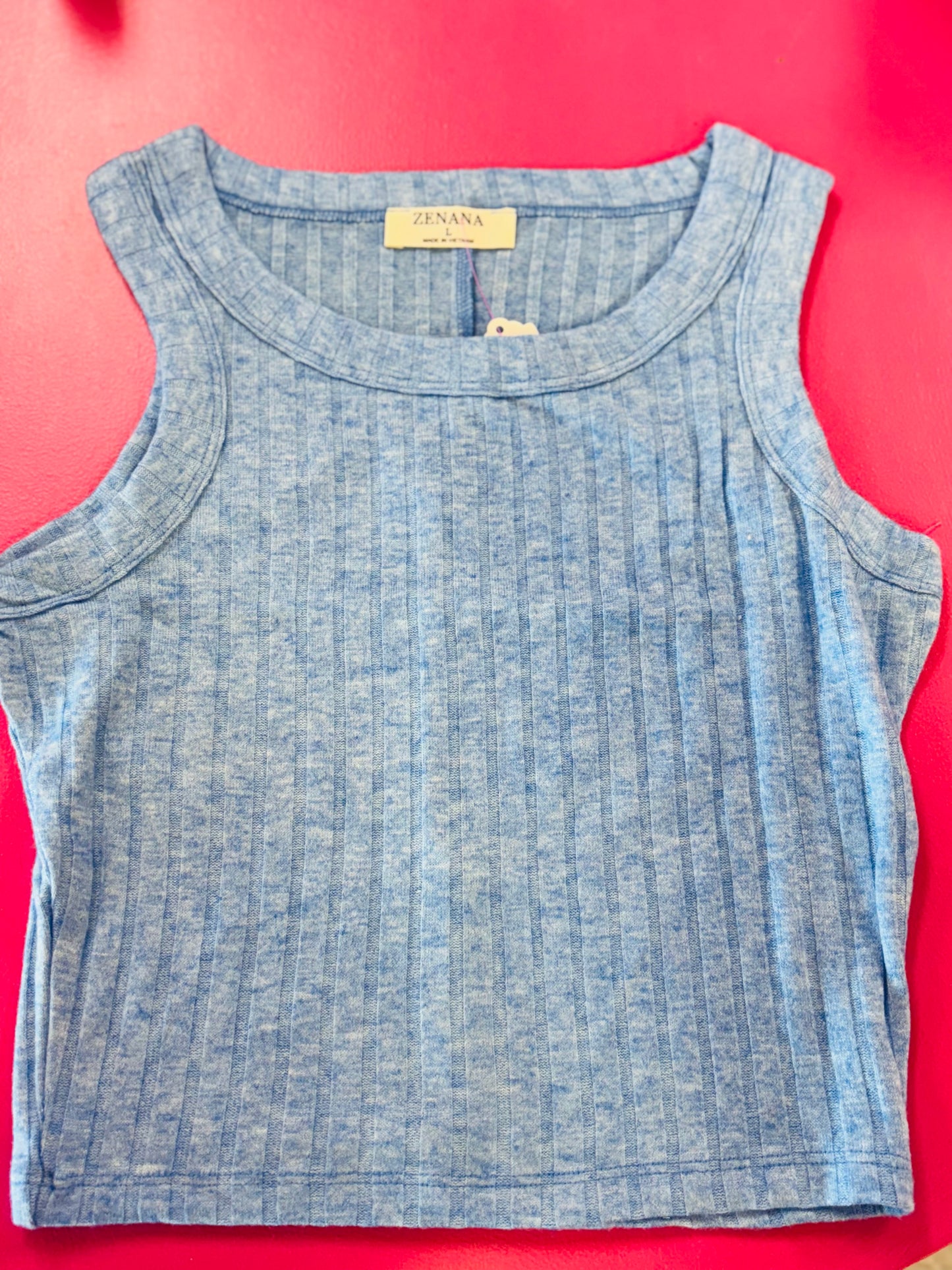 Ribbed Zenana Soft Tank