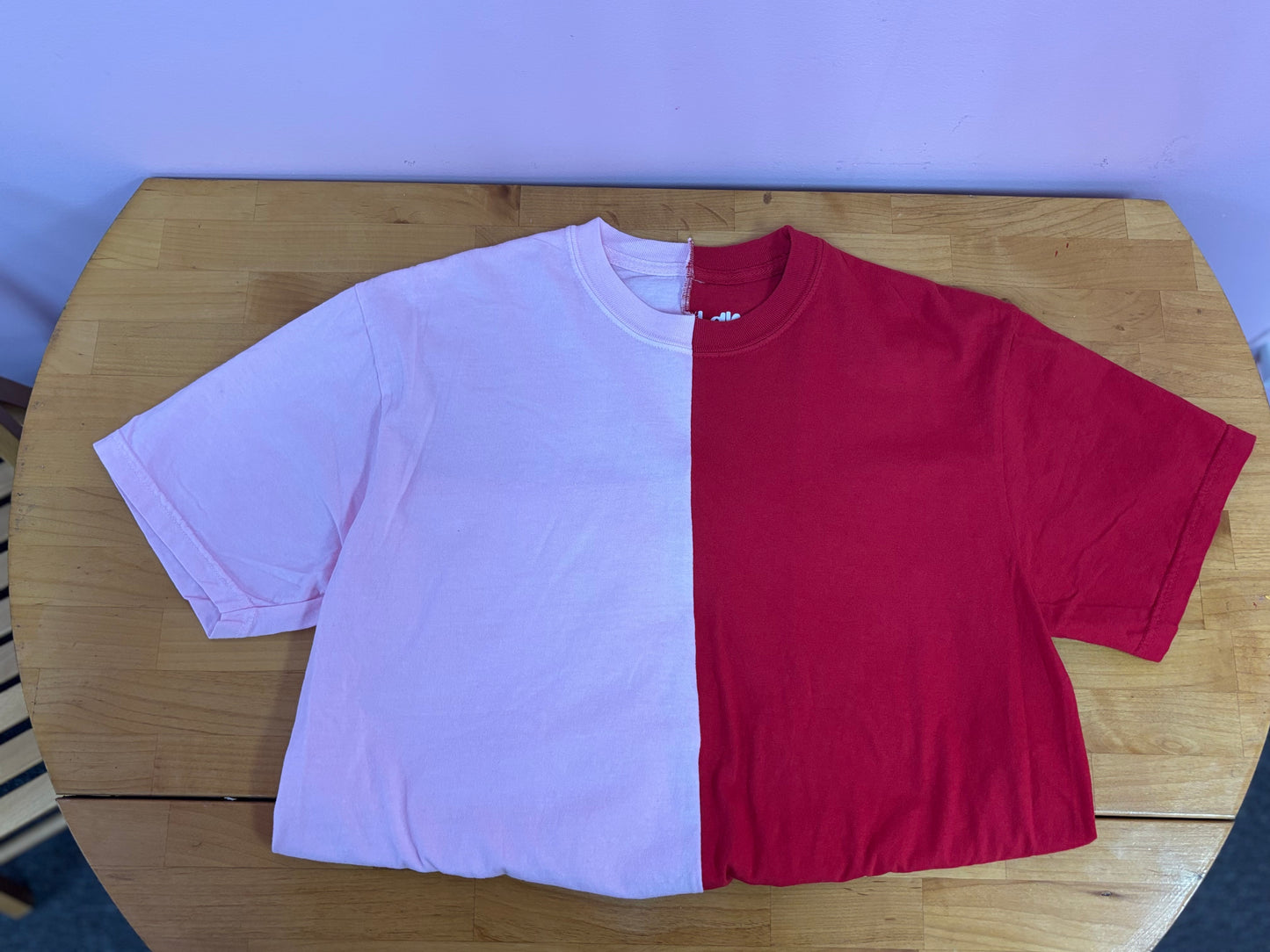 Pink & Red Tee