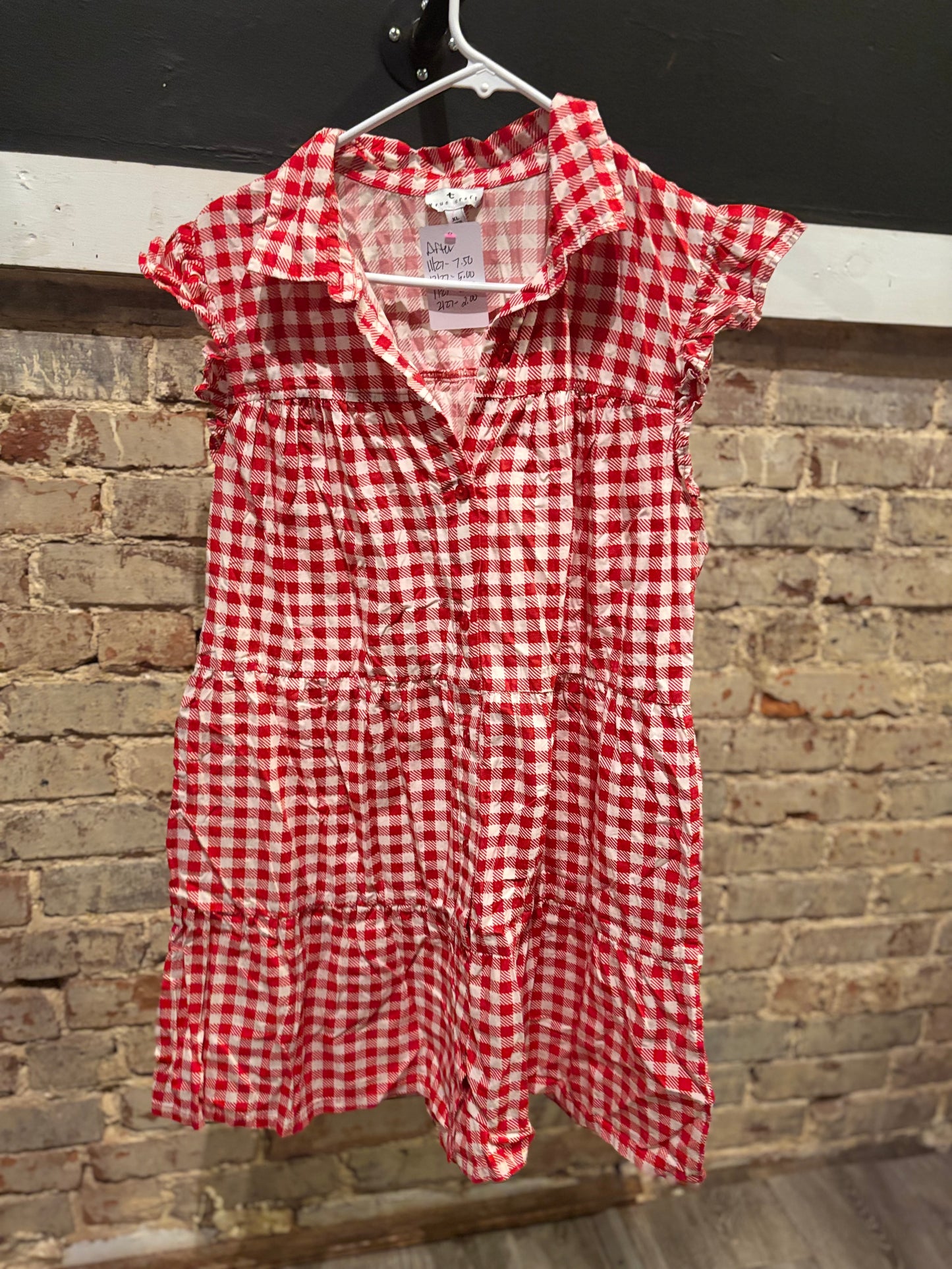 True Craft Gingham Dress