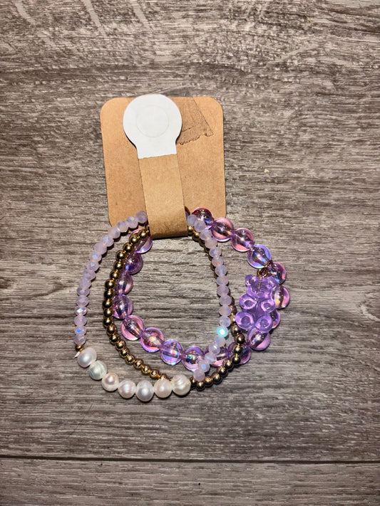 Beary Purple Kid’s Bracelet Bundle