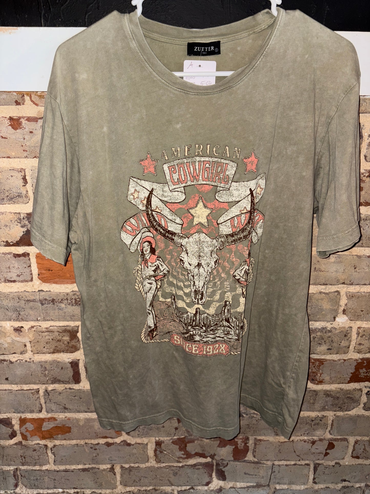 Women’s Small American Cowgirl Tee