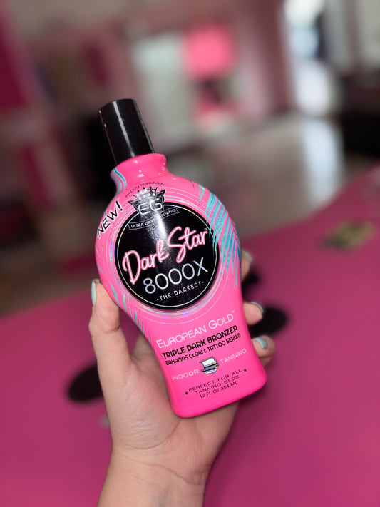 Dark Star 8000x 2 in 1 Tanning Lotion