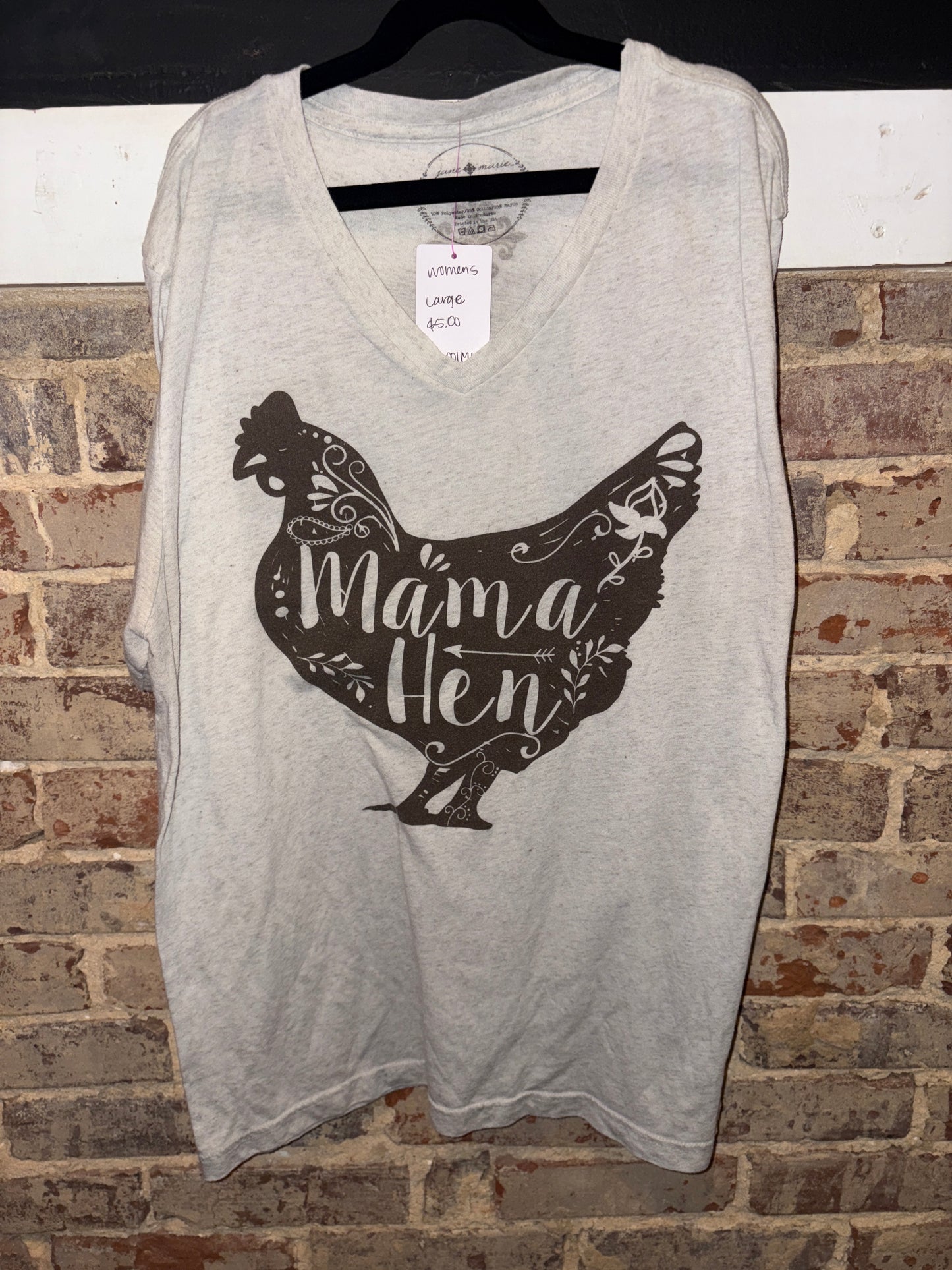 Women’s Mama Hen T-Shirt Large